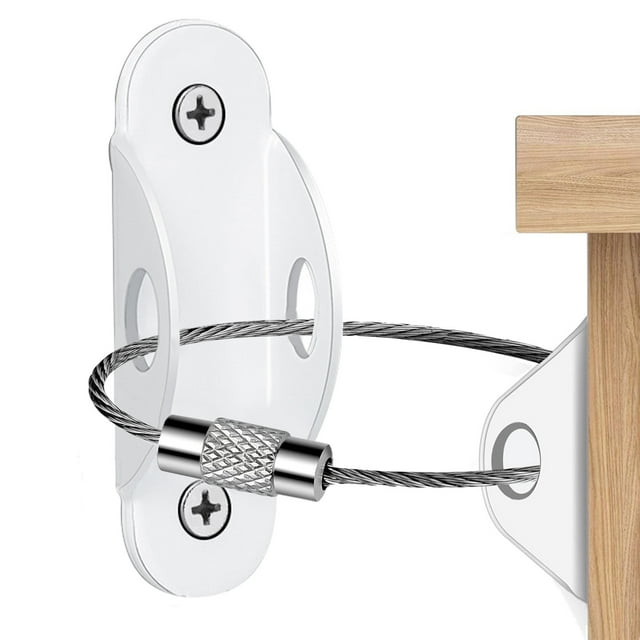 Tripumer 10Pack Furniture Anchors, AntiTip Babyproofing Seismic