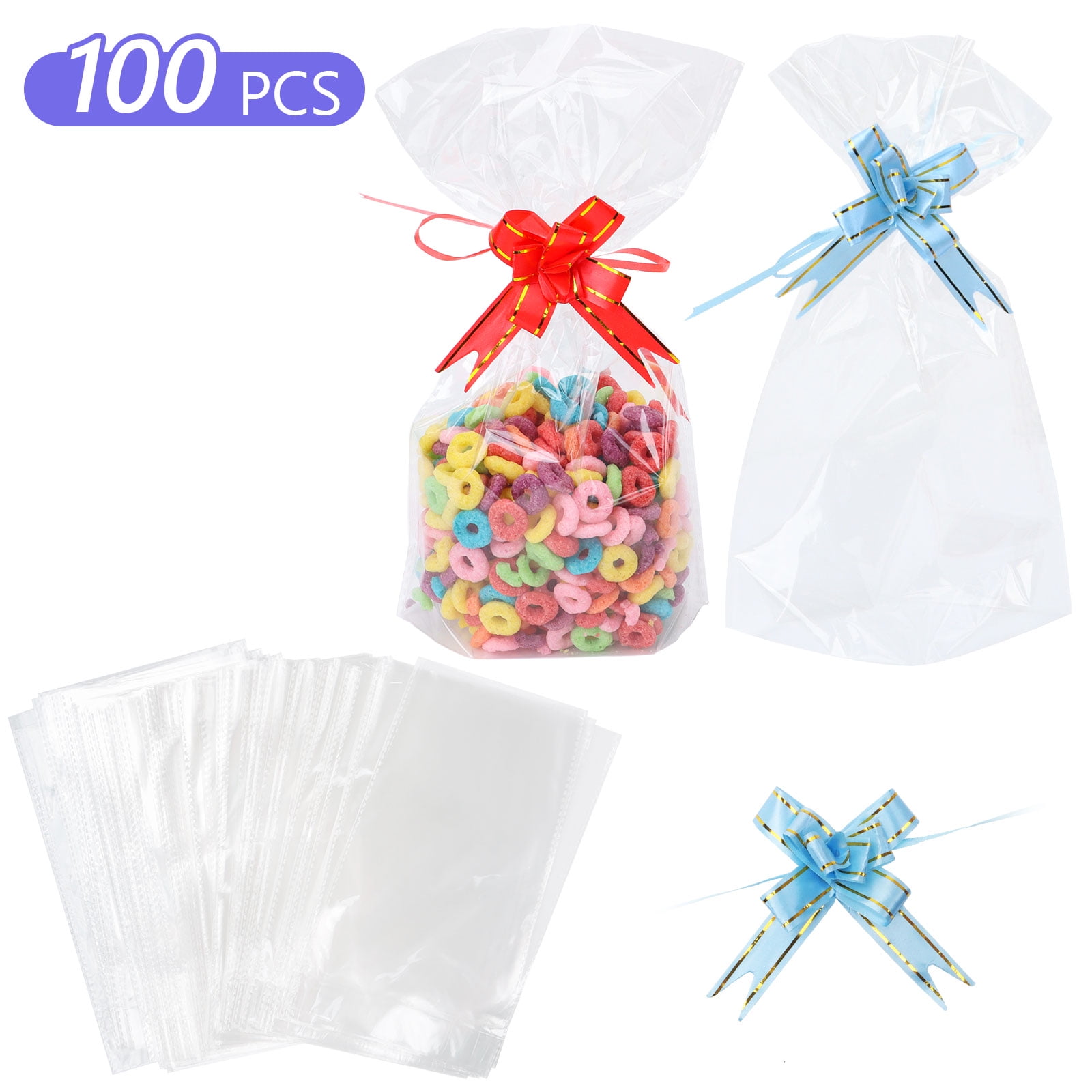Clear Cookie Bags Wedding, image size:1600x1600