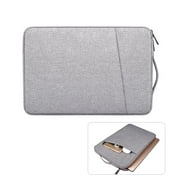 Tripumer 13.3 inch Laptop Sleeve Bag Laptop Case Compatible for MacBook Air Lenovo Dell HP Computer Bag Accessories Case with Pocket Water Resistant Gifts for Men Women Gray