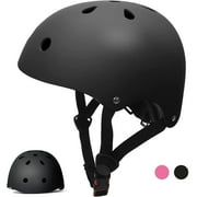 Tripumer 9-15 Ages Kids&Youth Bike Helmets for Boys & Girls Bicycle Youth Helmets for Skateboard Scooter Cycling Adjustable Helmets Black