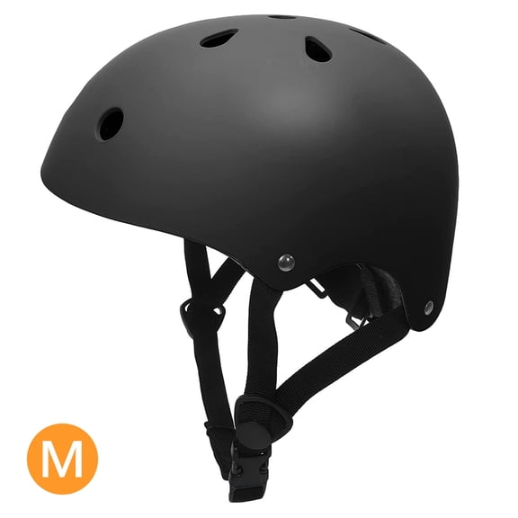Tripumer Youth Bike Helmets 9-15 Ages Scooter Boys Girls Bicycle Cycling Adjustable Helmets Black