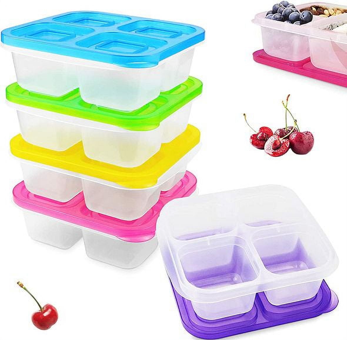  OmieBox Bento Box for Kids - Insulated with Leak Proof Thermos  Food Jar - 3 Compartments, Two Temperature Zones (Single) (Packaging May  Vary): Home & Kitchen