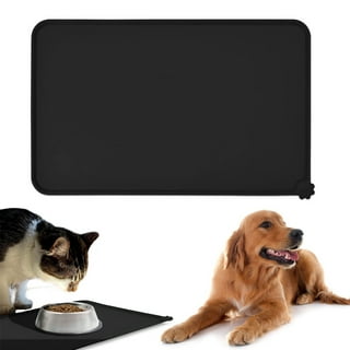  KOOLTAIL Waterproof Dog Food Mat Non-Slip 2 Pack - Absorbent Dog  Bowl Mat Large Dogs Feeding Mat Washable Puppy Pee Pads for Dogs Doggy Cats  Reusable : Pet Supplies