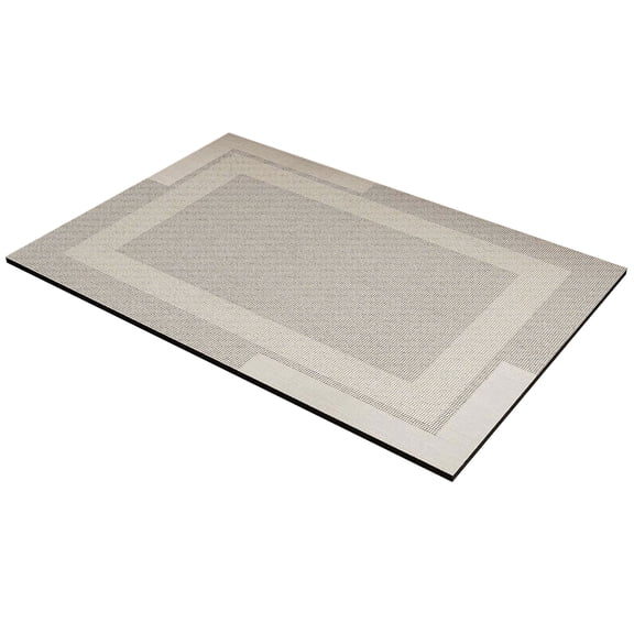Hengbo Non Slip Bath Mat Quick Dry Super Absorbent 16x24in Beige Bathroom Shower Kitchen Rug