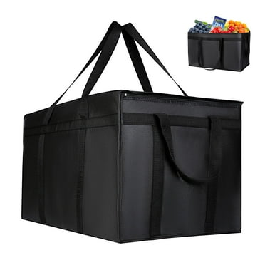 Tripumer XXXL Insulated Cooler Bag Insulated Leak Proof Aluminum Foil Insulated Pouch Reusable Food Delivery Bag for Food and Grocery Shopping 78L