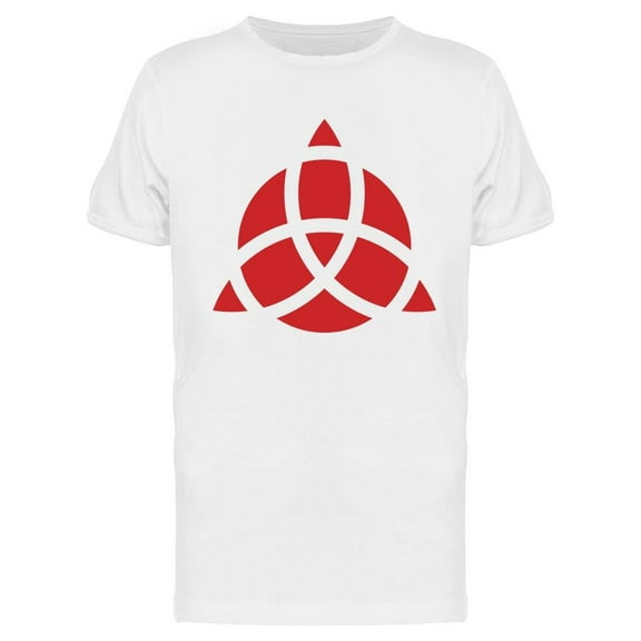Triquetra Geometric Design T-Shirt Men -Image by Shutterstock, Male Large