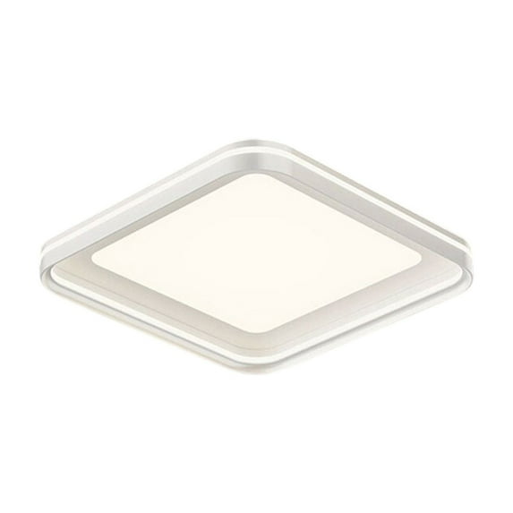 Tris Color Dimming LED Eye,rotection Masters Rectangular Ceiling Lamp, 19.7 in Flush,ount, 3,CT 3000K/4500K/6000K, Full,pectrum CRI 98, Aluminum Housing, 110 V Indoor Fixture