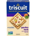thumbnail image 1 of Triscuit Garden Herb Whole Grain Wheat Crackers, 8.5 oz (Pack of 4), 1 of 5