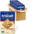 thumbnail image 1 of Triscuit Rosemary & Olive TGF4&nbsp;Oil Whole Grain Wheat Crackers, Lunch Snacks, Bulk Snack Crackers, 6 - 8.5 oz Boxes, 1 of 3