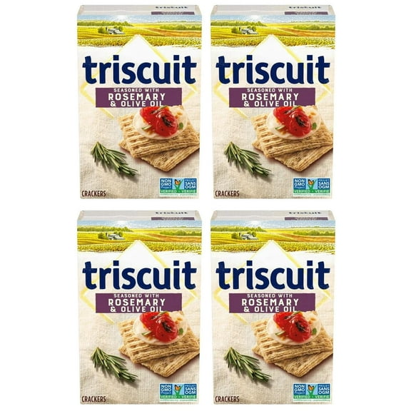 Triscuit Rosemary and Olive Oil Crackers, 200g (4 Pack)