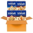 thumbnail image 1 of Triscuit Whole Grain Wheat Crackers 4 Flavor Variety Pack, Bulk Snack Crackers, 4 Boxes, 1 of 12