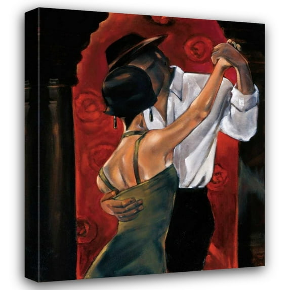 Trish Biddle 26x31 Gallery Wrapped Canvas Wall Art Titled - Spanish Heat