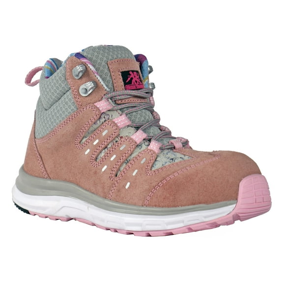 Moxie Trades Ladies Pink Trisha Compostite Toe Anti Slip 8.5 M