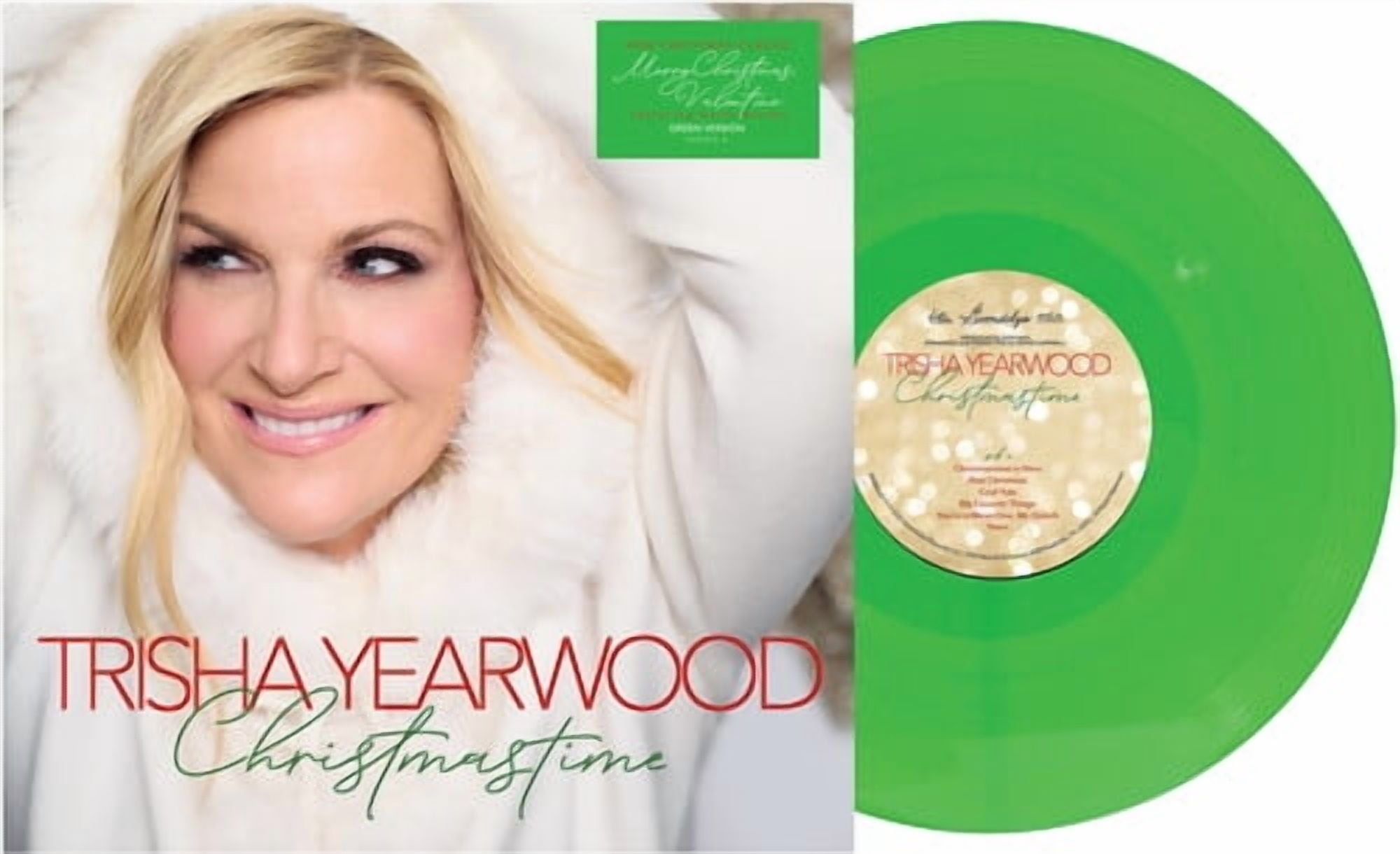 Trisha Yearwood - Christmastime - Green Vinyl