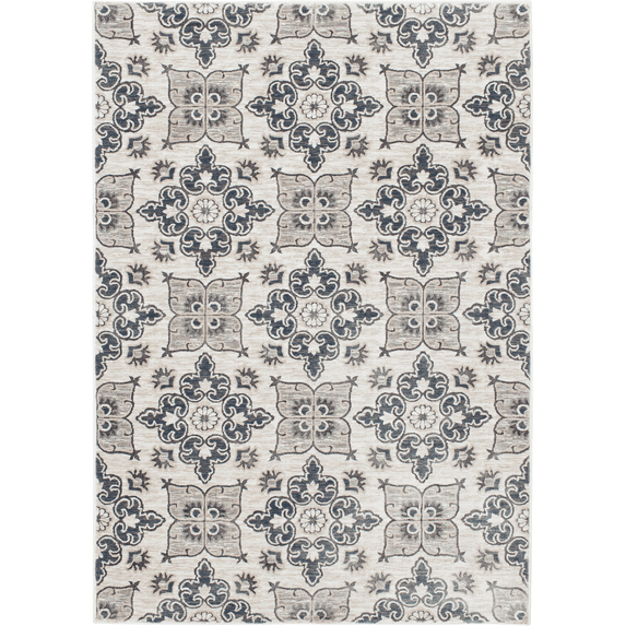 Trisha Yearwood Enjoy Anderson 5'x7'6" Diamond Area Rug, Gray