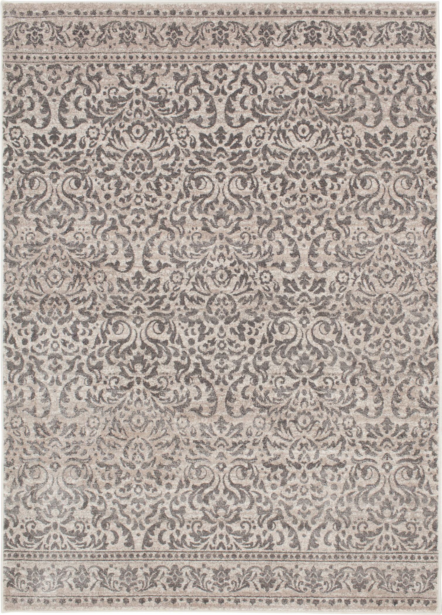 Trisha Yearwood Enjoy Gwendolyn 7'10"x9'10" Transitional Area Rug, Gray