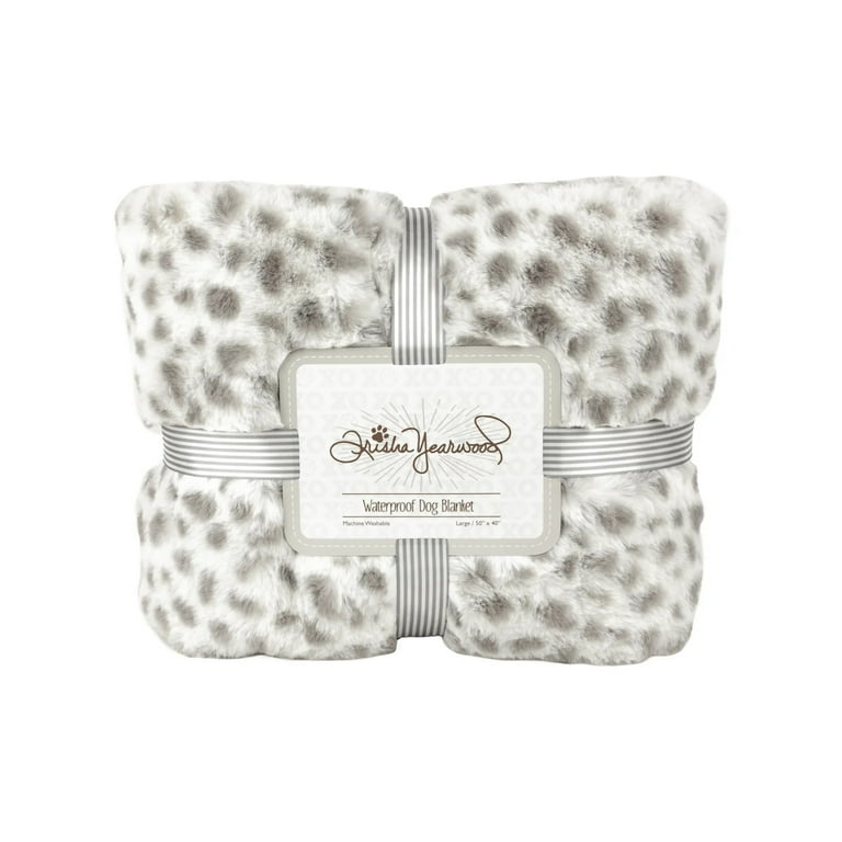 Leopard print dog blanket new arrivals
