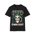 thumbnail image 1 of Trisomy 21 Down's Syndrome Ribbon Rockin' Extra Chromosome Unisex T-Shirt, 1 of 4