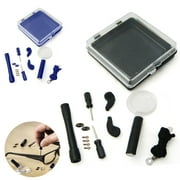 Trisonic 15 Pieces Glasses Repair Tool Kit Set Eyewear Optical Eyeglasses Screws Screwdriver