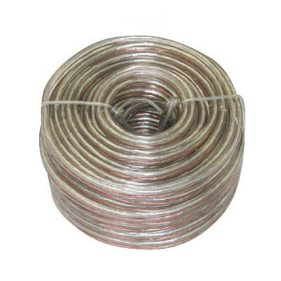 Trisonic 18 Gauge 50 ft. Speaker Wire, Use for Home Theater Speakers, Car Speakers and more