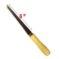 thumbnail interactive-video image 1 of Trisonic 6-inch Sheetrock Saw - Wood Soft Grip Handle, Hand Saw 1 of 3