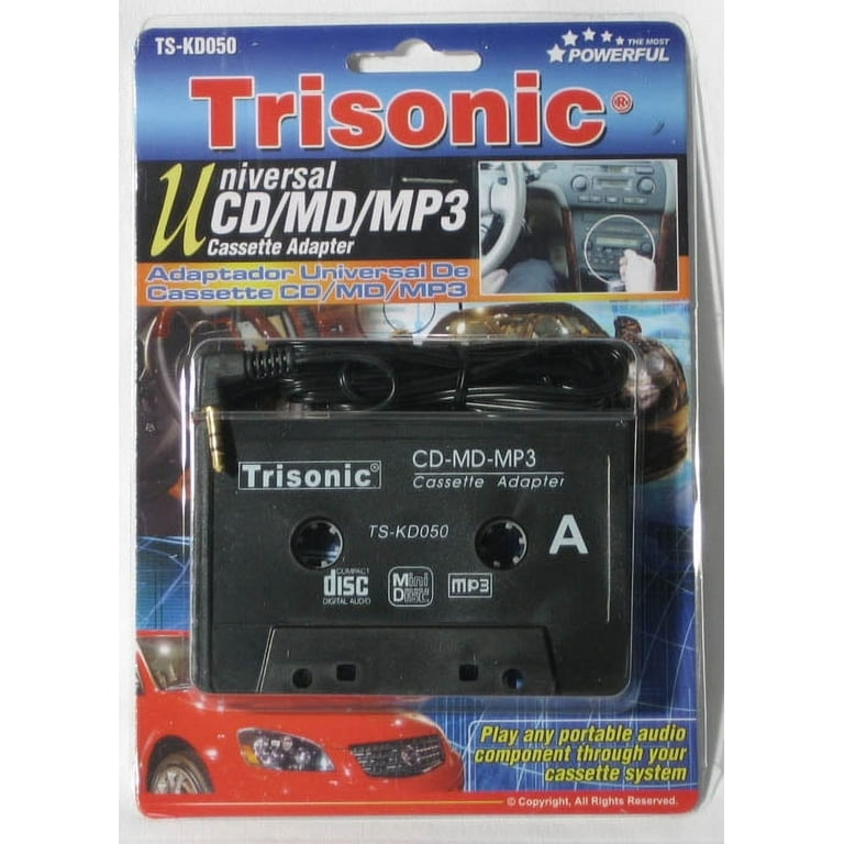 Trisonic Car Cassette Tape Deck Adapter Converter iPod iPhone 3G 4G MP3