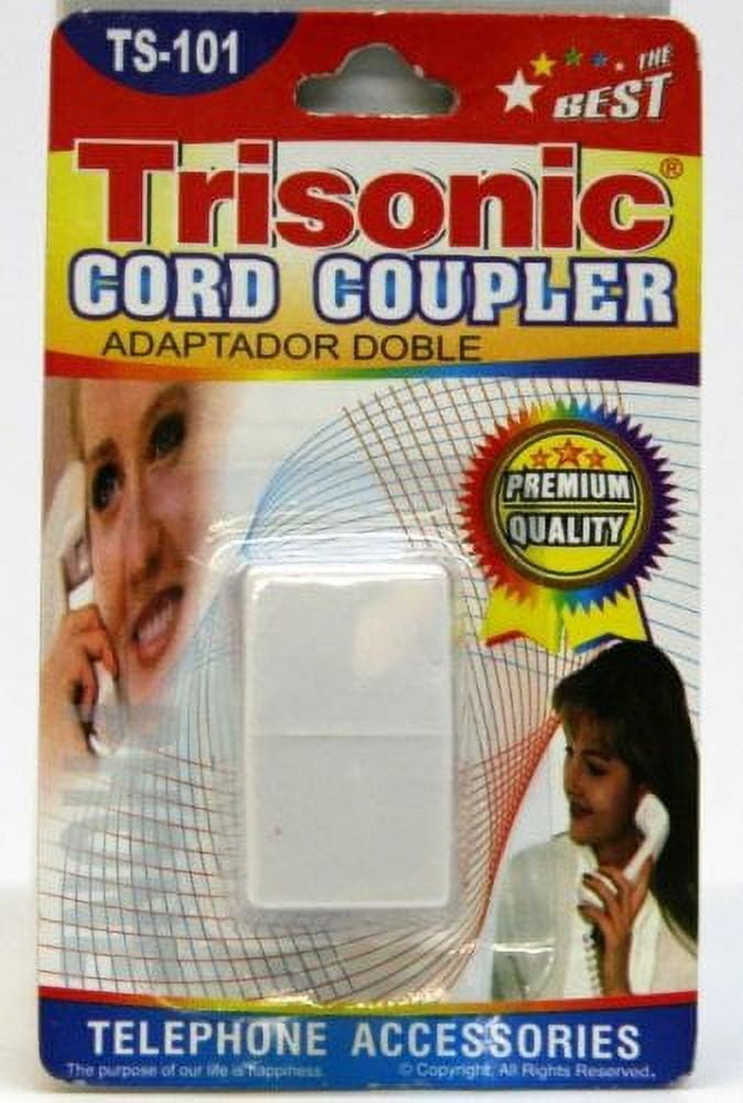 Trisonic Telephone Cord Coupler TS101