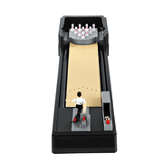 Trisquirrel Table Bowling Game with 10 Pins Mini Set for Kids & Adults, Home, Office, Party