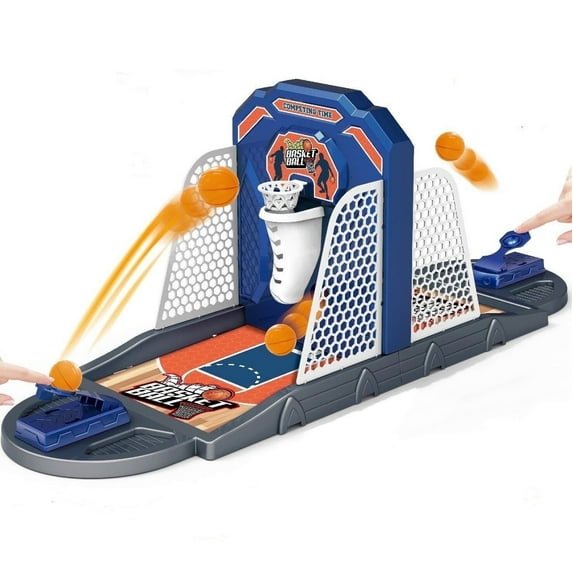 Trisquirrel Desktop Basketball Shooting Game with Auto Scoring for Kids & Adults