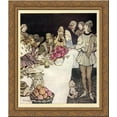 thumbnail image 1 of Tristan 20x20 Gold Ornate Wood Framed Canvas Art by Rackham, Arthur, 1 of 2