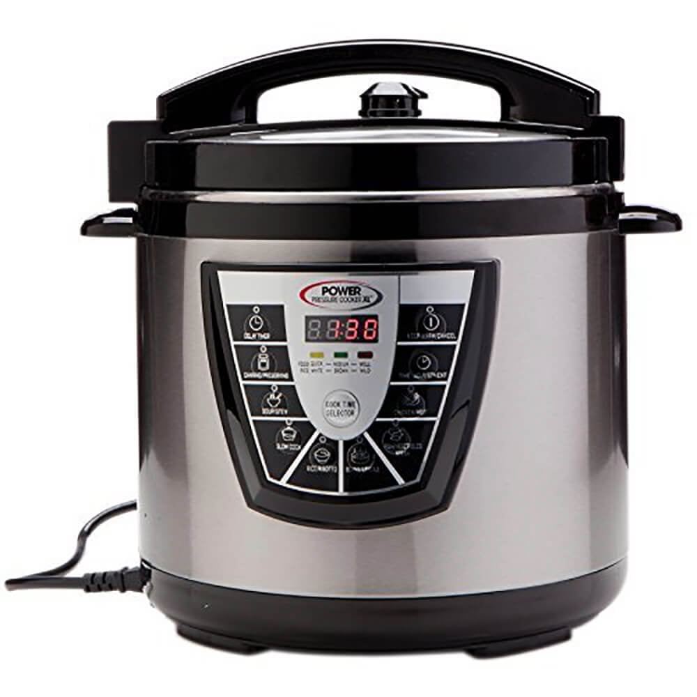Digital Power Pressure Cooker XL 10 QT Electric Quart Stainless Steel for  sale online