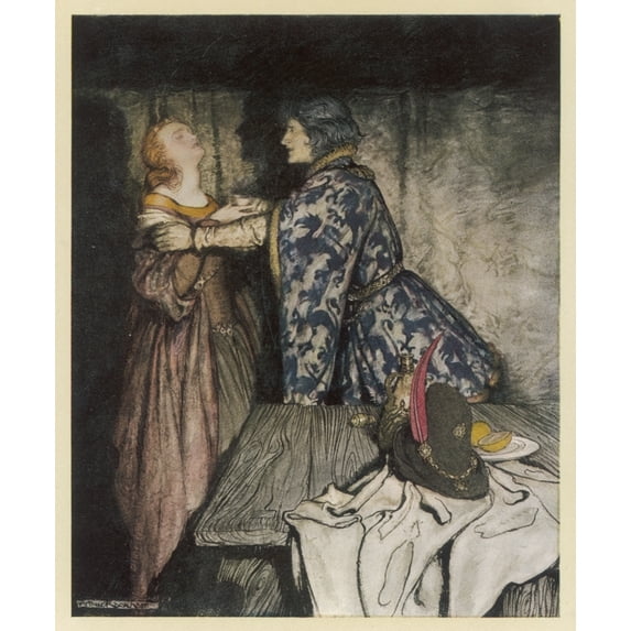 Tristram & Isolde Poster Print By Mary Evans Picture Libraryarthur Rackham (24 X 36)