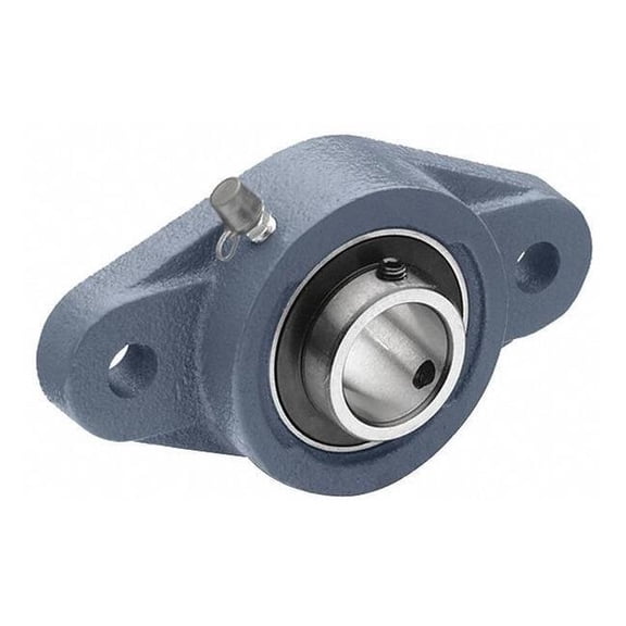 Tritan Flange Bearing,2-Bolt,Ball,3/4" Bore SBFL204-12G