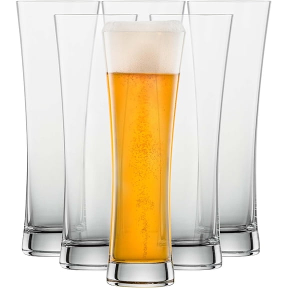 Tritan Crystal 14.2 Oz Wheat Beer Glass, Set Of 6