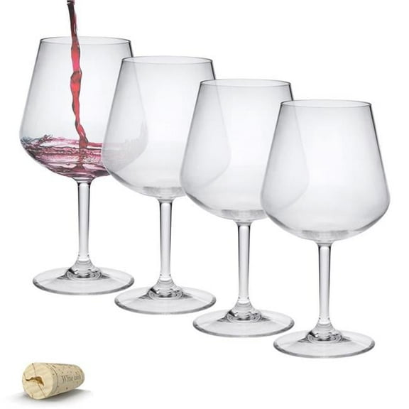 Tritan, Lexington 20 oz Wine Glass - Set of 4
