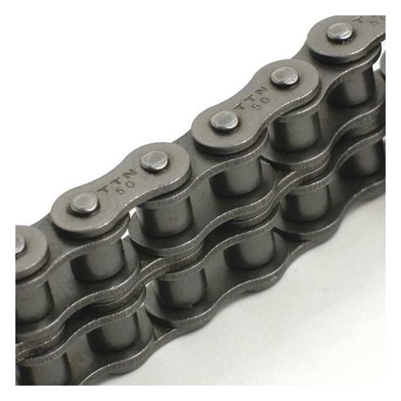 Tritan Roller Chain,Double Strand,10 ft. 40-2R X 10FT