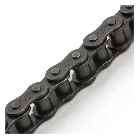 Tritan Roller Chain,Single Strand, Riveted,10ft 40-1R X 10FT