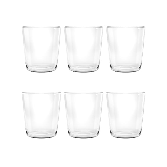 Tritan Simple Drinking Glass - Clear - 15.9 oz -Set of 6