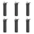 thumbnail image 1 of Tritan Sports Bottles with Straw 19 oz. Set of 6, Bulk Pack - Great for Gym, Hiking, Cycling, Camping, Backpacking, School - Charcoal, 1 of 5