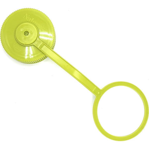 Nalgene Tritan Wide Mouth BPA-Free Water Bottle Lid Cap, Green, 32 Ounce