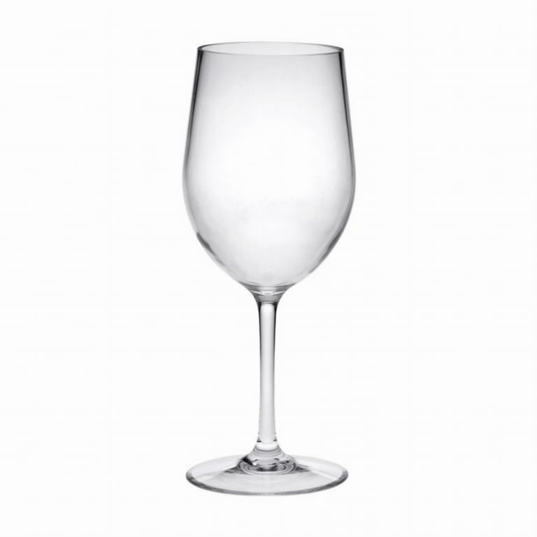 Tritan Wine Stemmed & Stemless Break Resistant Wine Glass Set 8 Piece