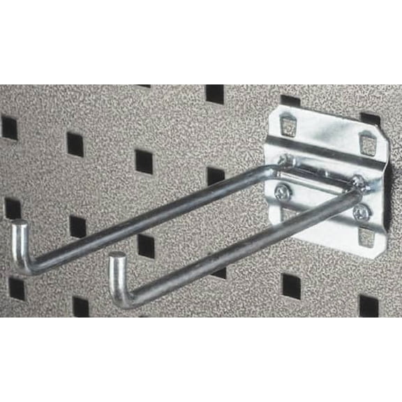 Triton 1/4" Diam, 5-3/4" Long Double Arm Pegboard Hook