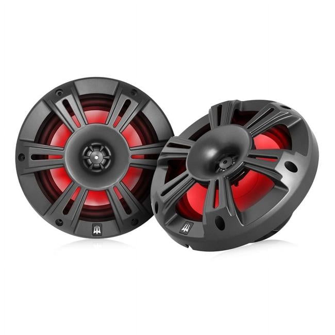 Triton Audio TRTSQ65MB 6.5 in. 4 ohm 65W IXP 6 Black Twoway Coaxial