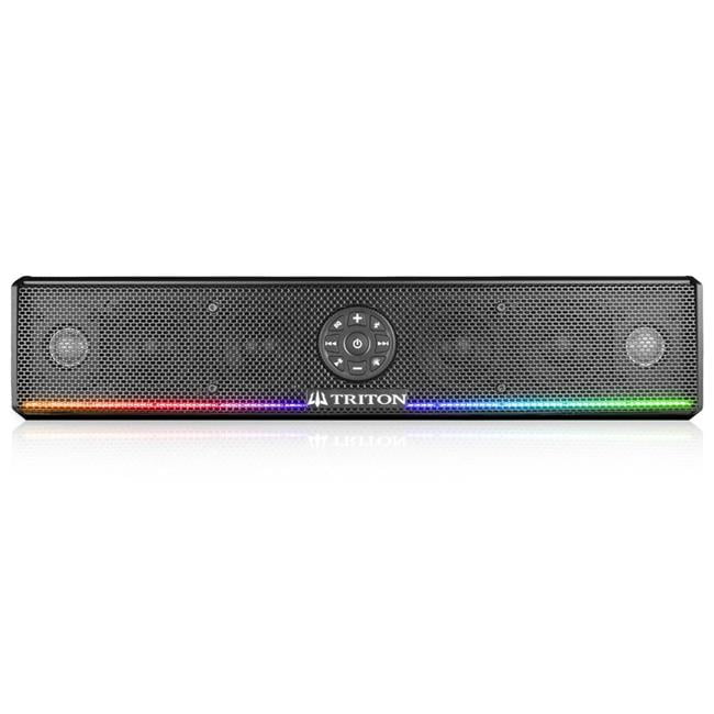 Triton Audio TRTSQPS20 20 in. Powerbar with Four 400W 3 in. Speakers & Two 1 in. 200W Tweeters Amplifier