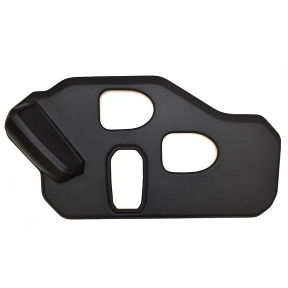 Triton Boat Blank Dash Panel 205019 | Vinyl Fiberglass Black