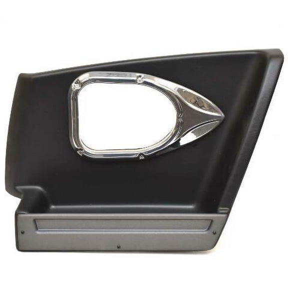 Triton Boat Blank Side Panel TR201V2636 | 23 1/2 x 15 1/2 Inch Black Silver