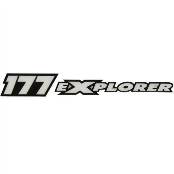Triton Boat Decal 1946855 | 177 Explorer Black White 21 1/2 x 3 Inch