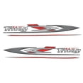 thumbnail image 1 of Triton Boat Decal Set 7604026S / 7604026P | Red Silver Black (4-Piece), 1 of 3