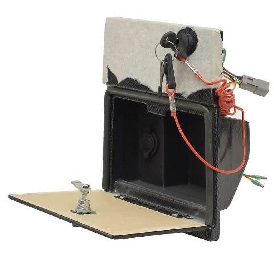 Triton Boat Ignition Switch Panel TR141V12396 Black 10 7/8 x 8 1/2