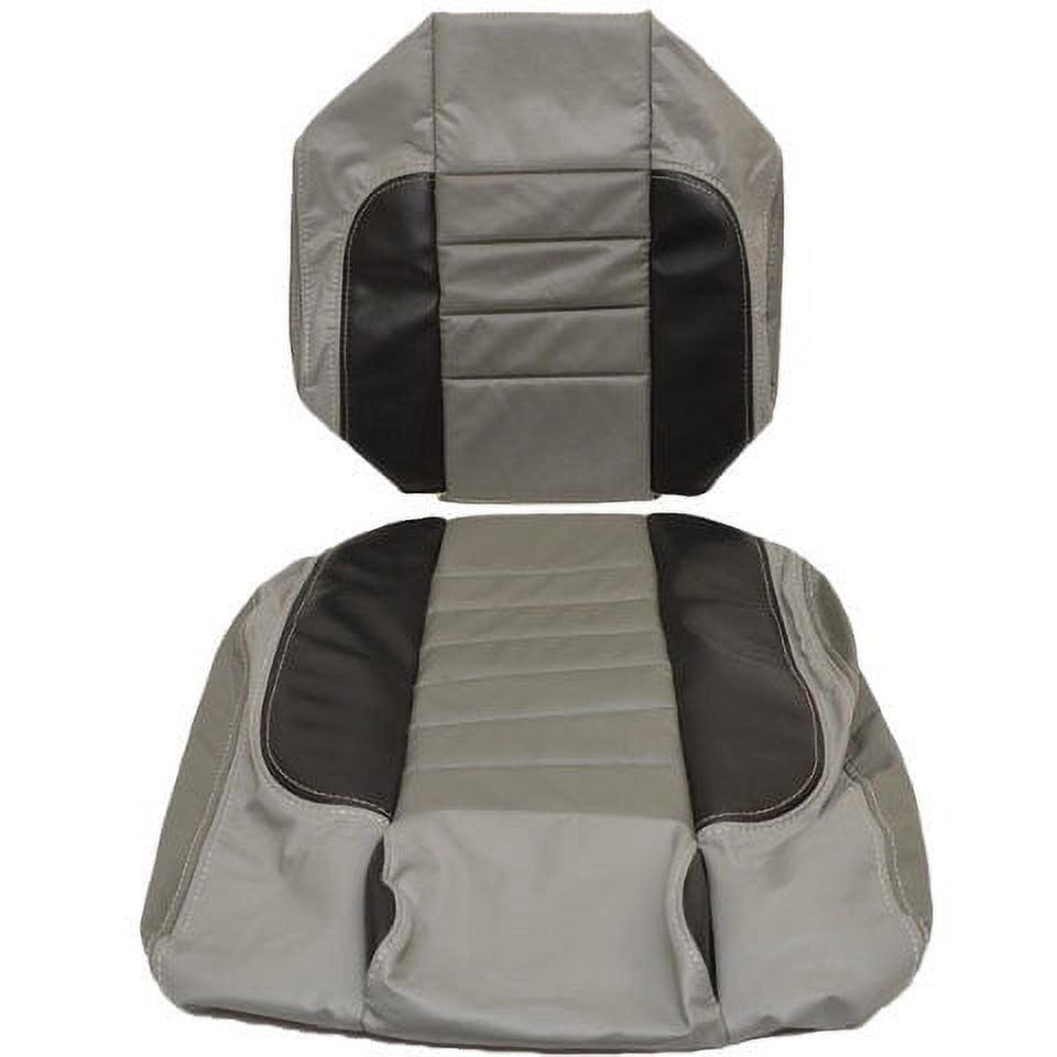 Triton Boat Seat Skins Explorer 1950173 2009 Gray / Black Vinyl